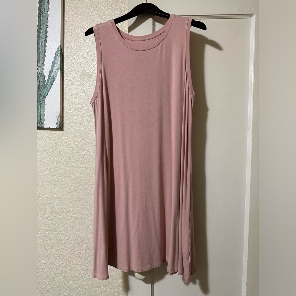 Ava & Viv baby pink tank dress, size 1x